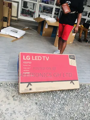 Glossy Black Smart Electric LP50 UHD LG 43 Inches UHD Tv