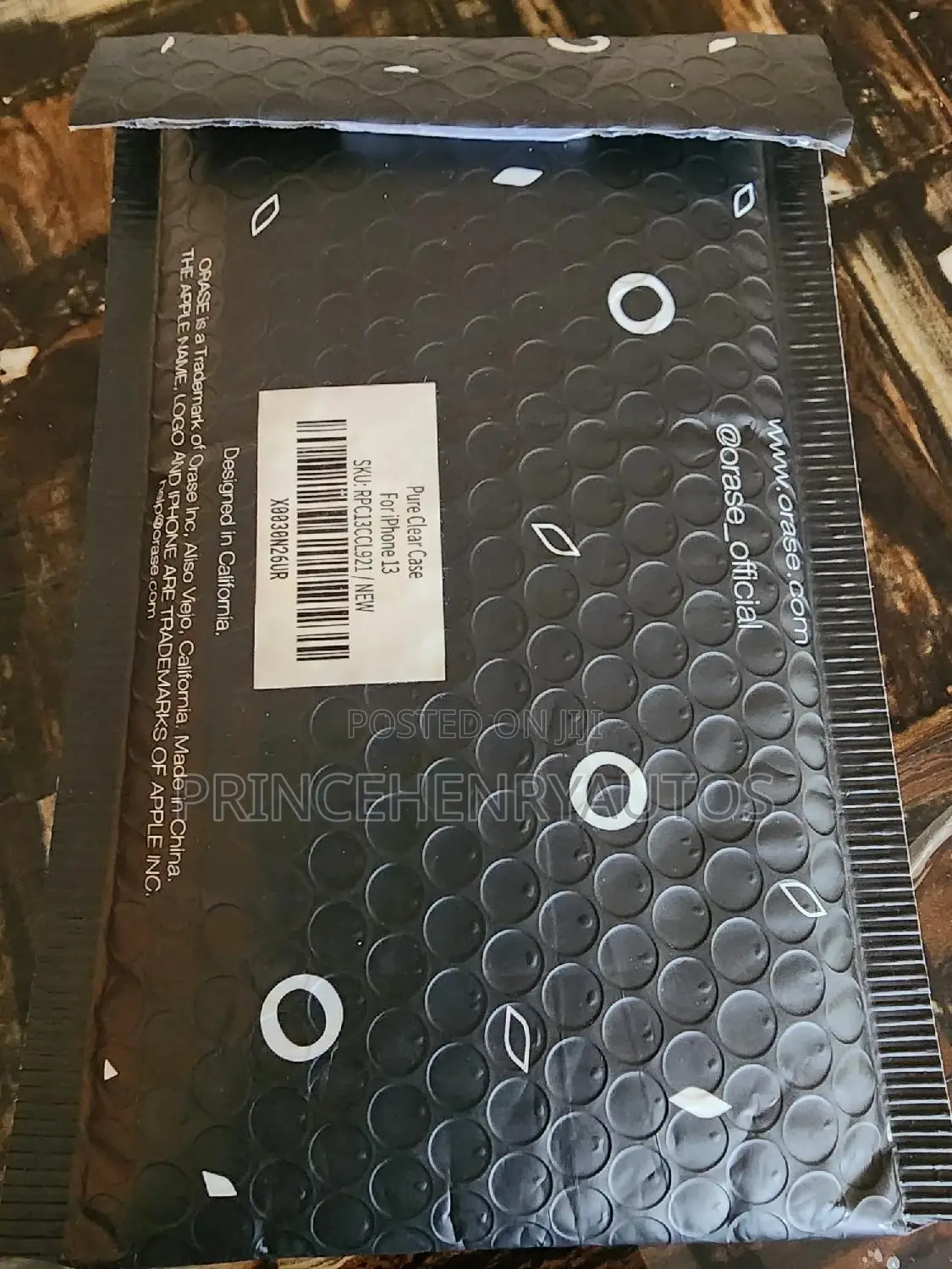Orase Pure Clear Series for iPhone 14 or 13 Case