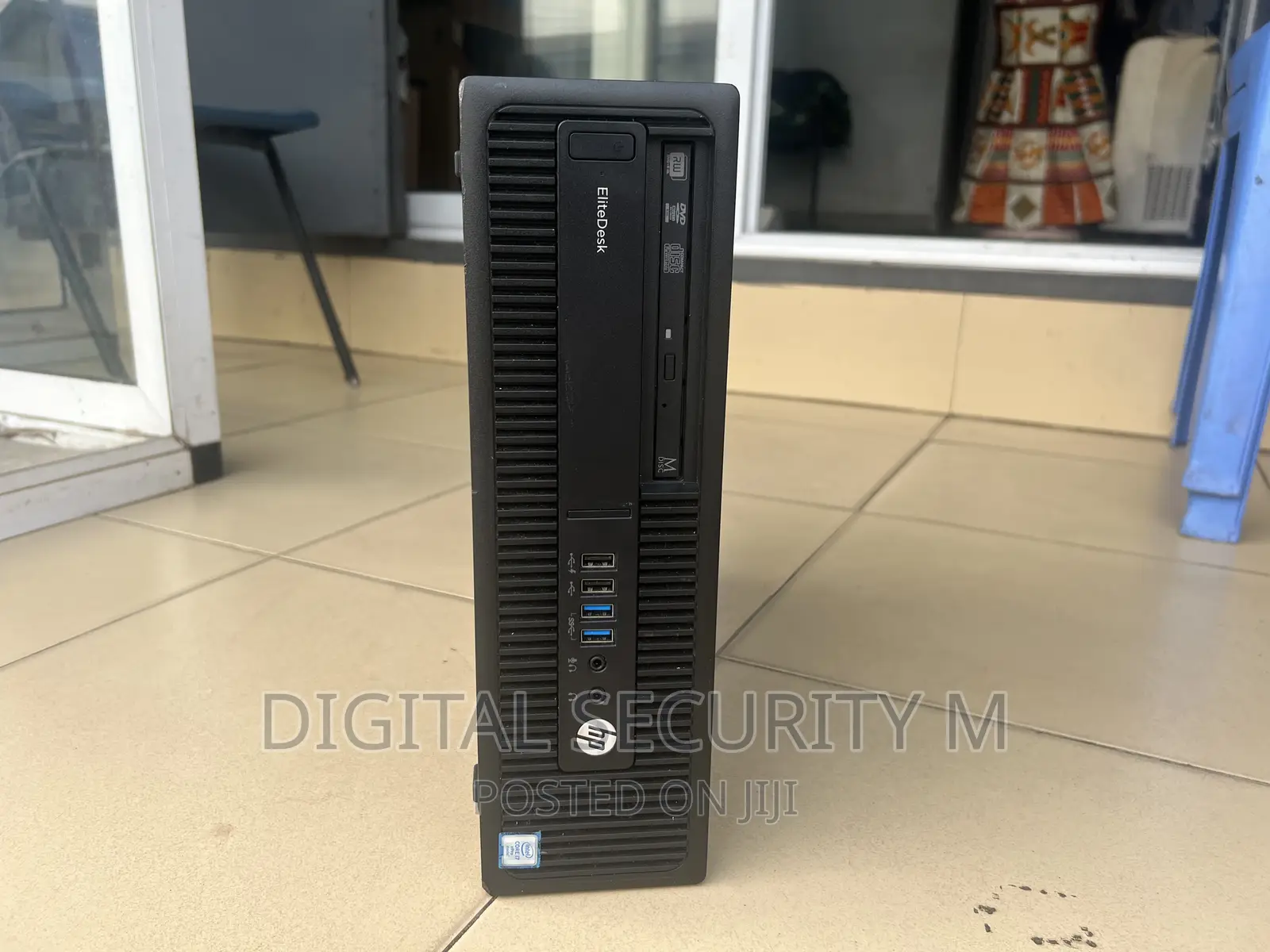 Desktop Computer HP EliteDesk 800 G3 8GB Intel Core I7 SSD 256GB