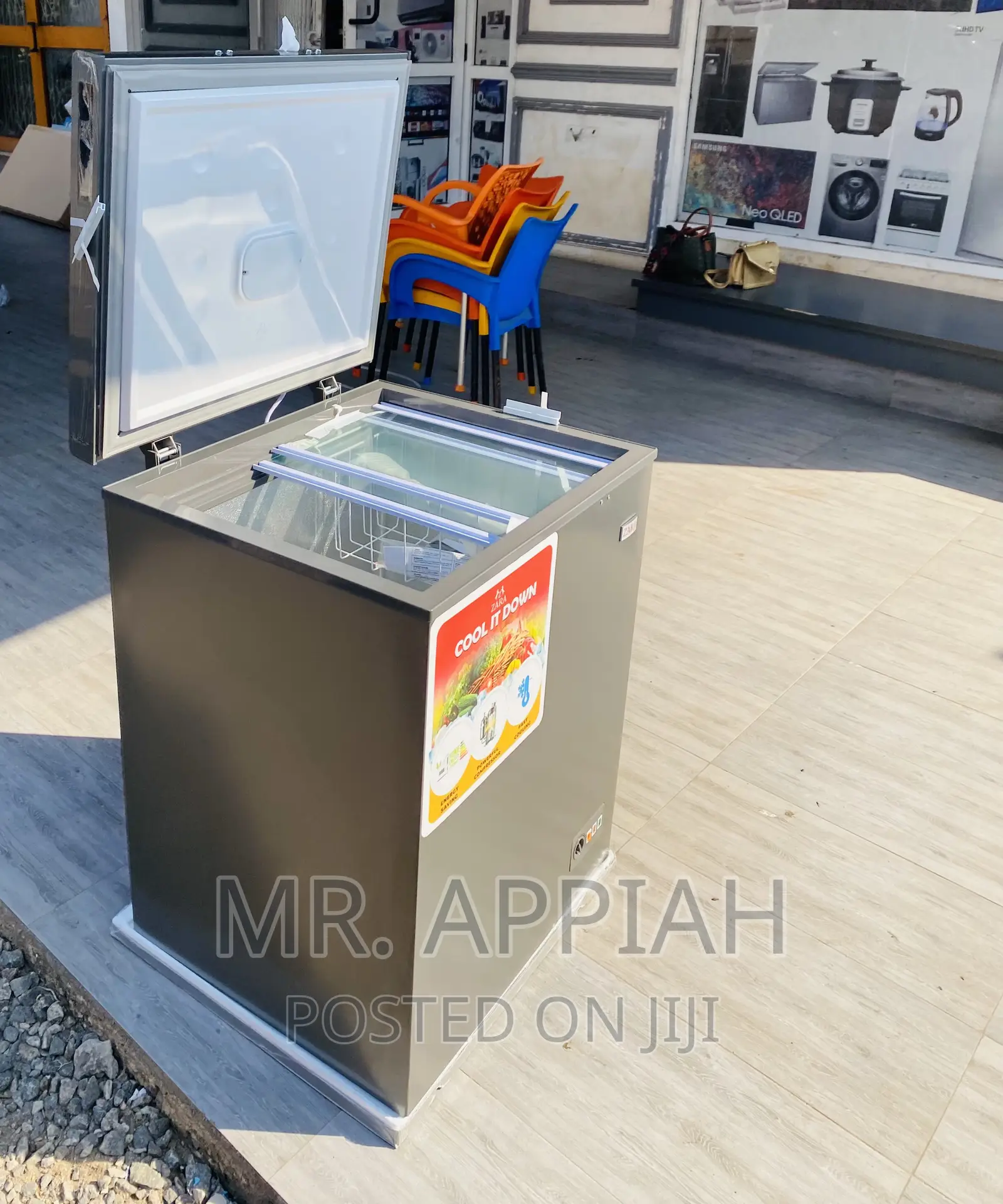 Latest Zara 260 Single Door Electric Chest Freezer.