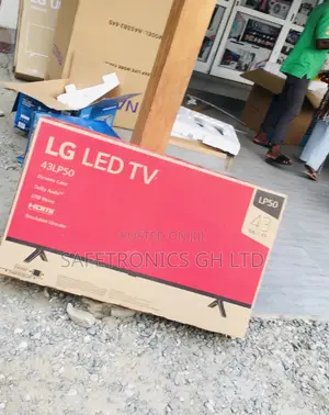 LP50 43 Inches Glossy UHD LED LG Smart Electric Black Tv