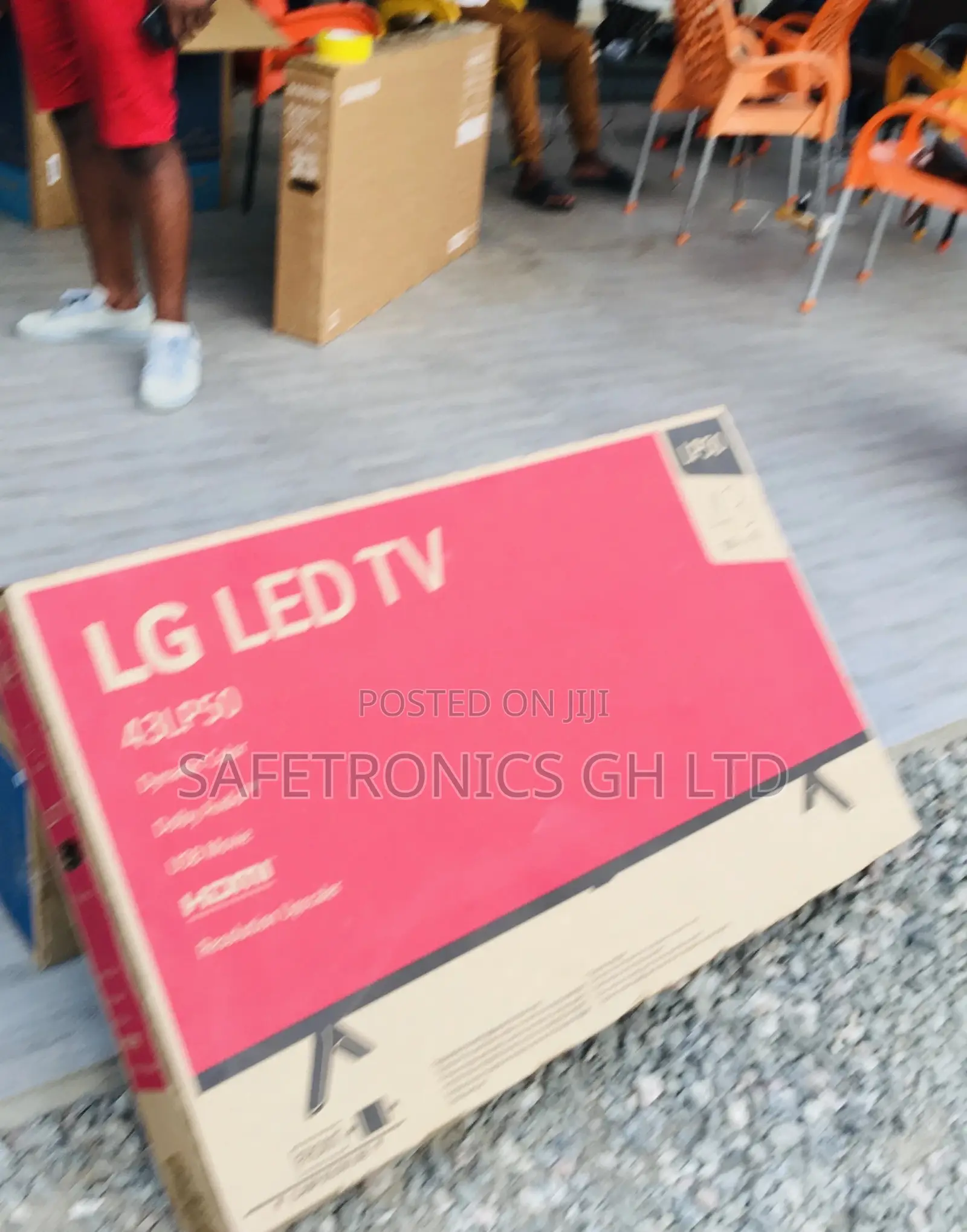 Smart Black LP50 43 Inches Electric LED Glossy LG UHD Tv