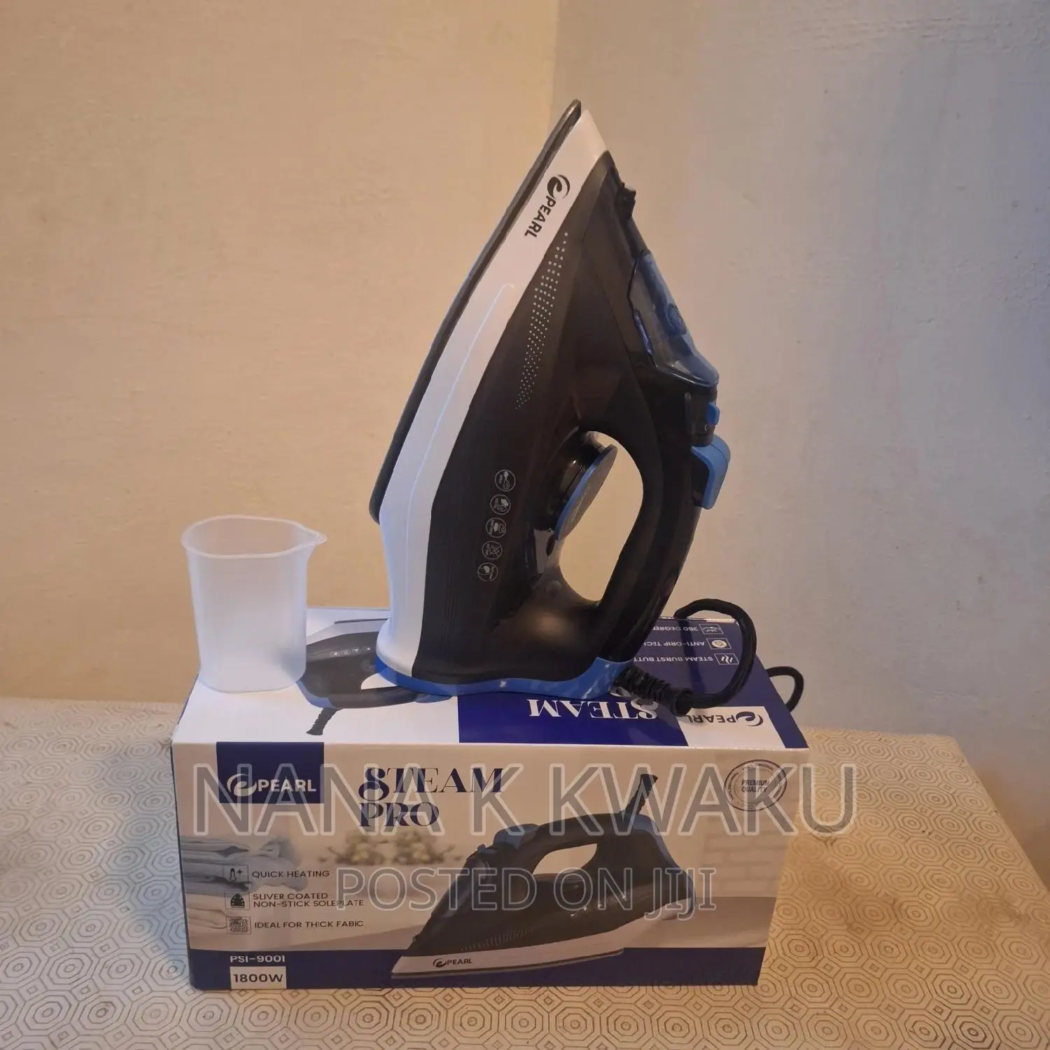 Steam Iron Pearl