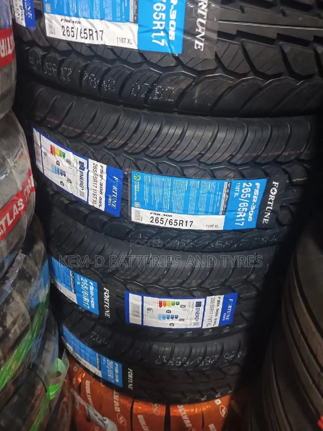 265/65r17 At Fortune Tyre Prado Fortuner Tundra Tacoma Bt50