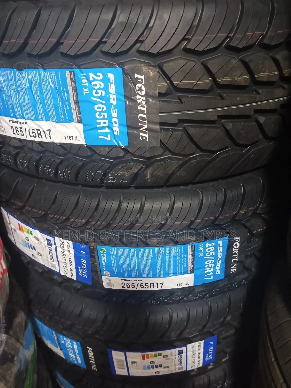 265/65r17 At Fortune Tyre Prado Fortuner Tundra Tacoma Bt50