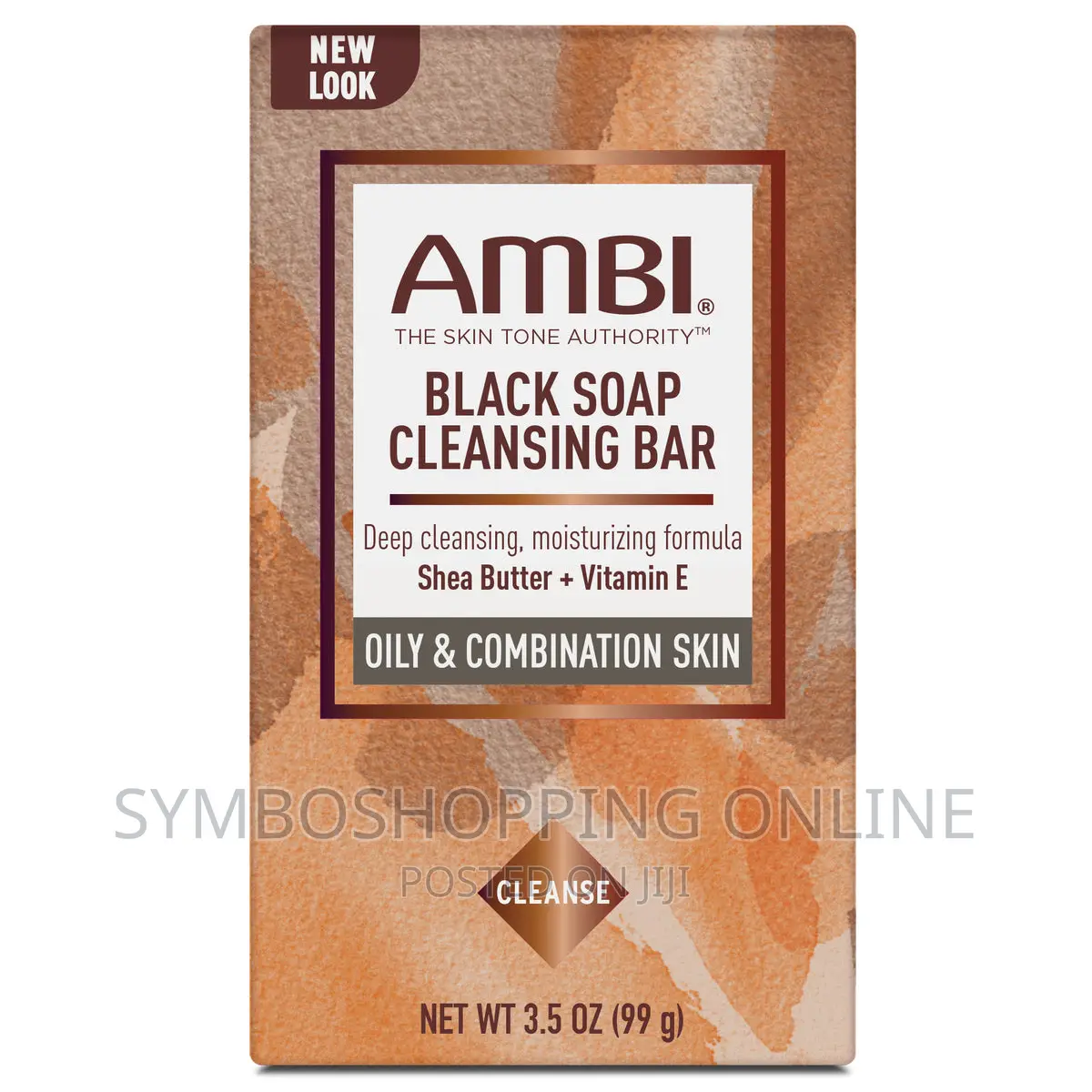 Ambi - African Black Soap Face Body Bar 150g