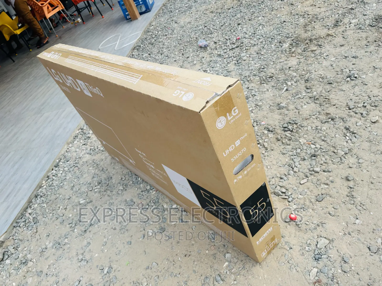Mesmeric Sleek Slim UHD Smart 55”Up70006 Tv Lg
