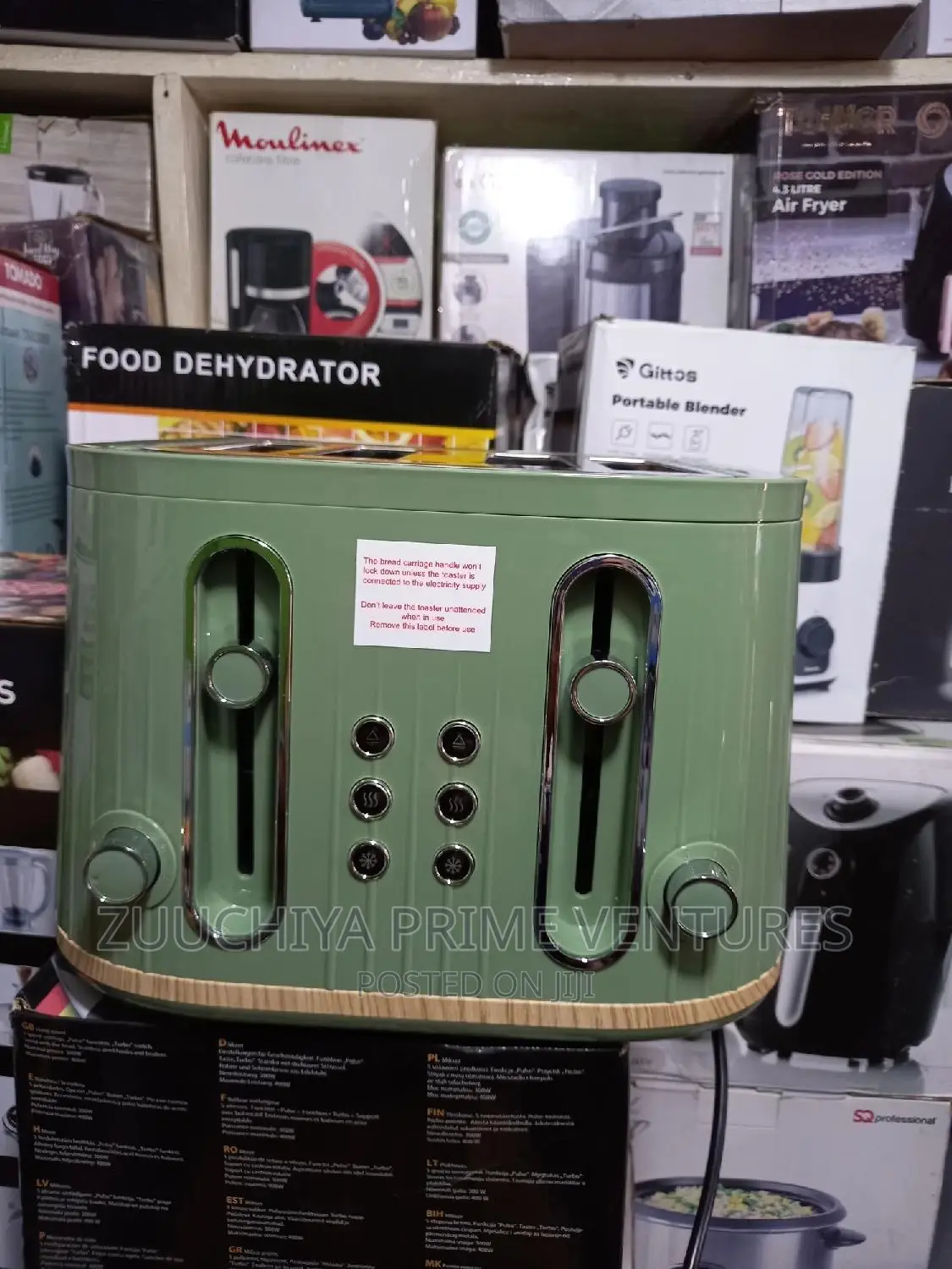4 Slice George Home Green Toaster From Uk 
