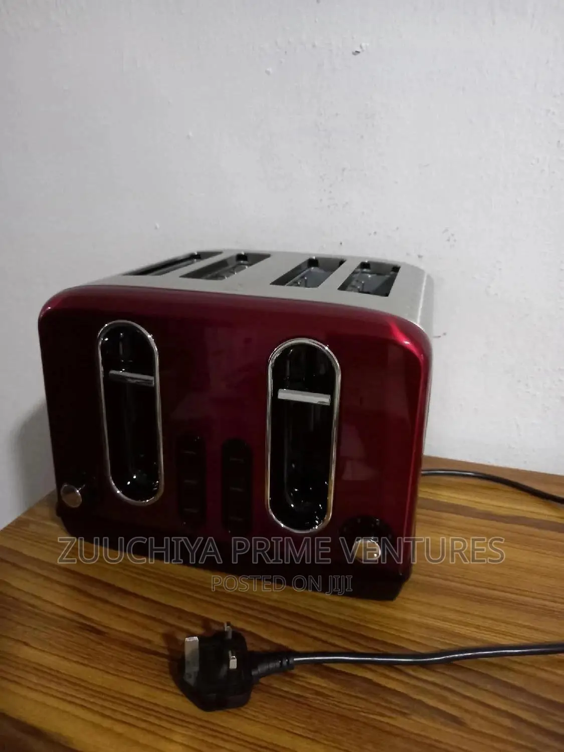 4 Slice George Home Red Toaster From Uk 