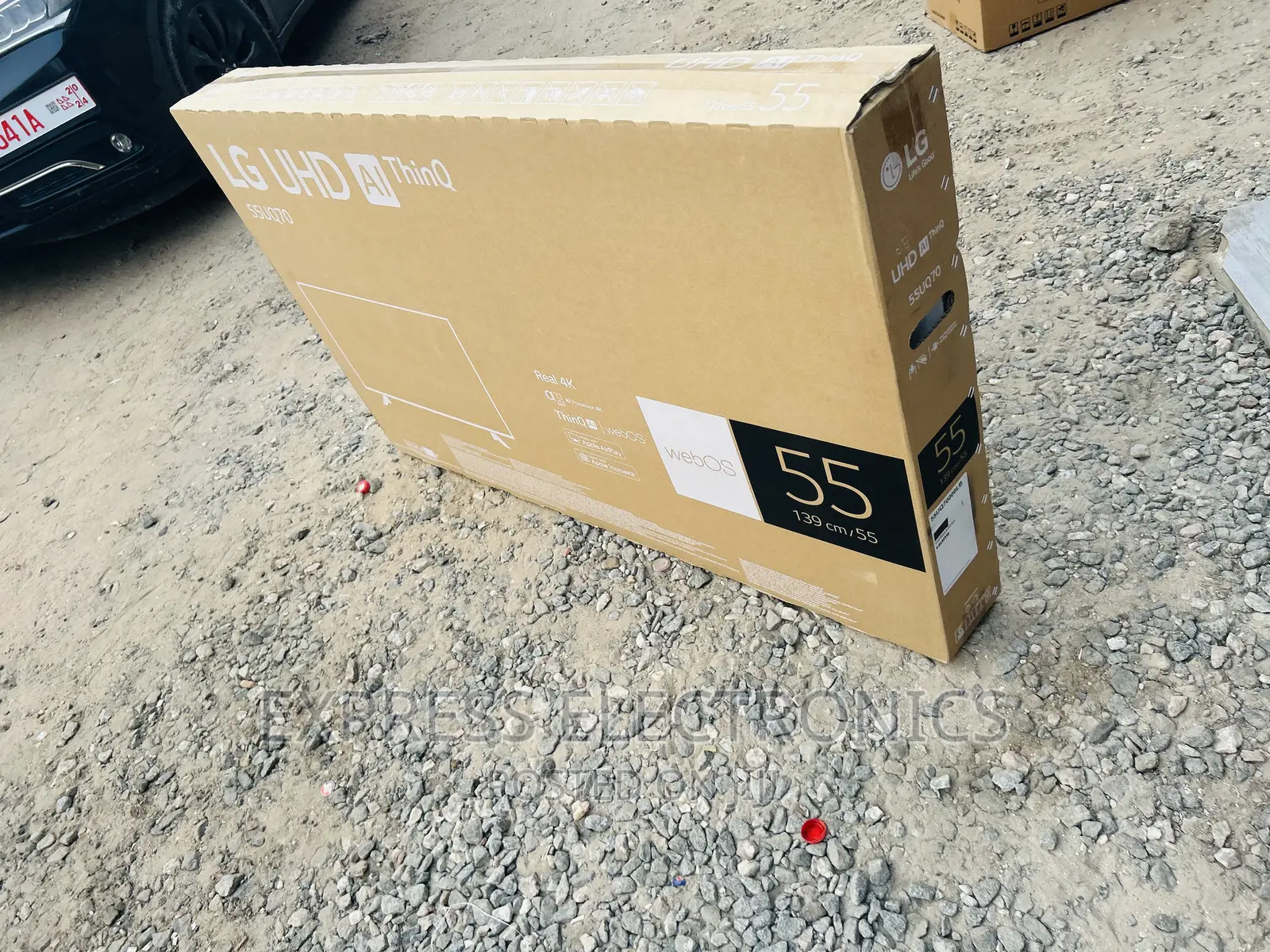 Powerful Sleek Slim UHD Smart LG 55inchs UP70006 Tv