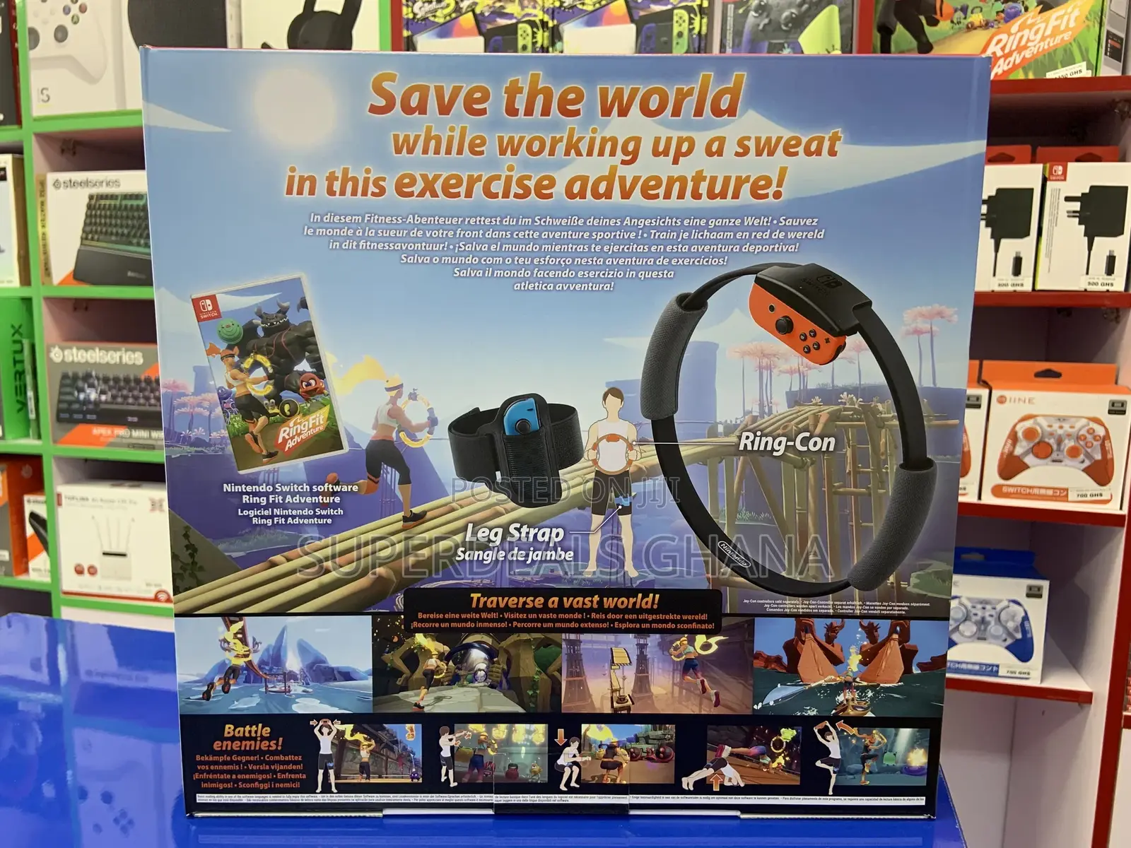 Nintendo Switch Ringfit Adventure