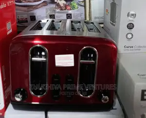 4 Slice George Home Red Toaster From Uk 