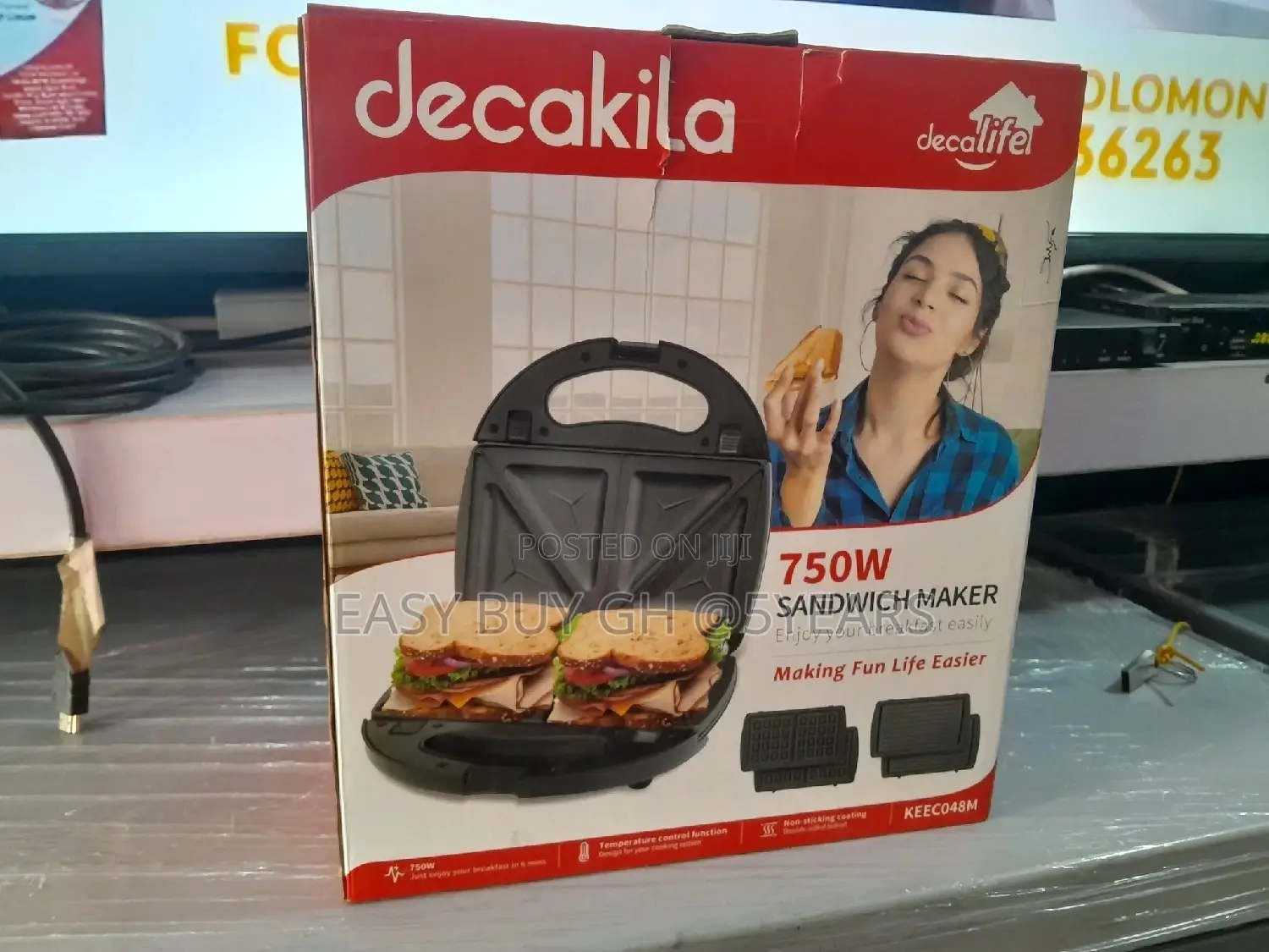 Decakila Sandwich Maker