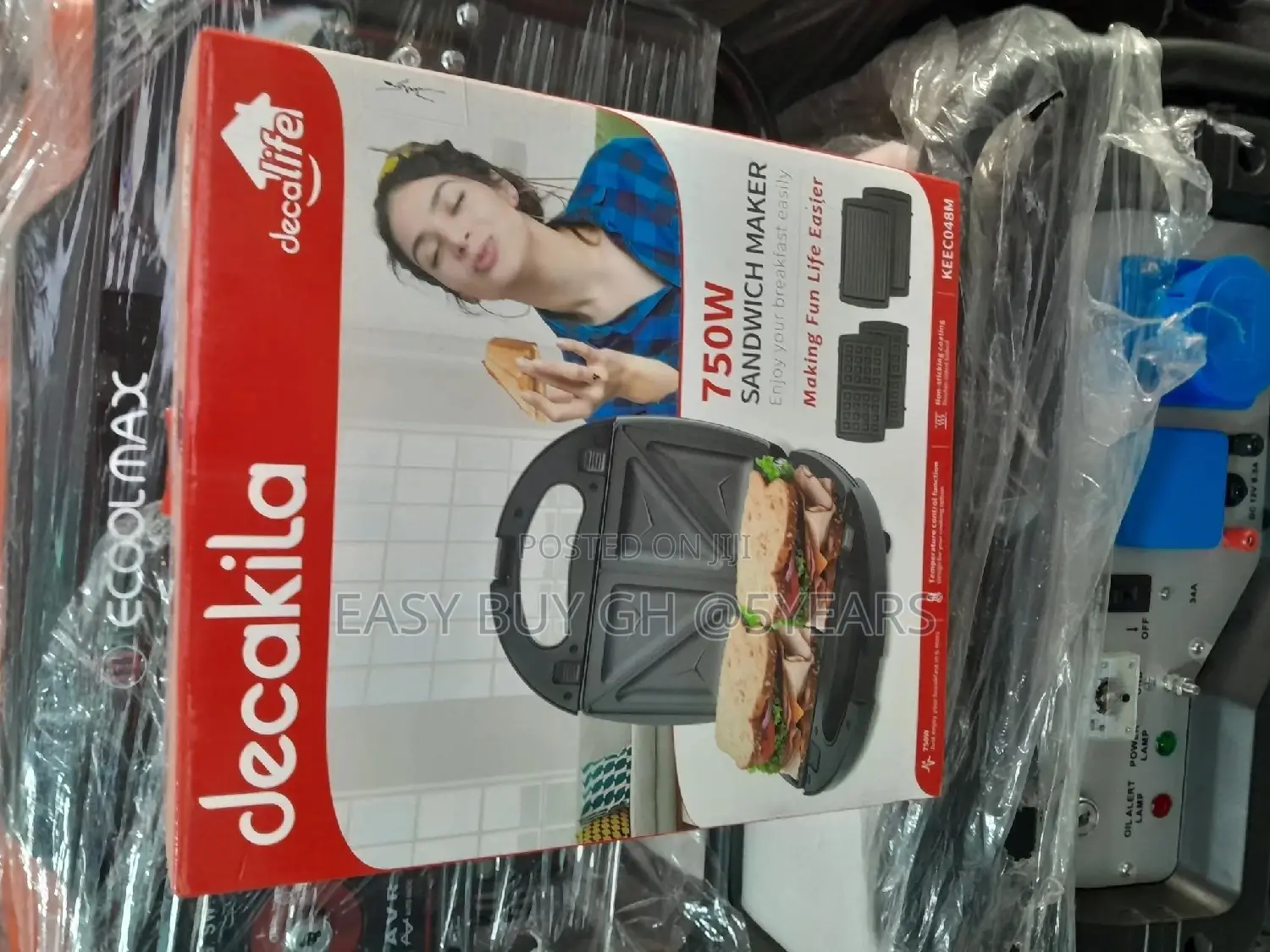 Fresh in Box Quality Sandwich Maker Decakila