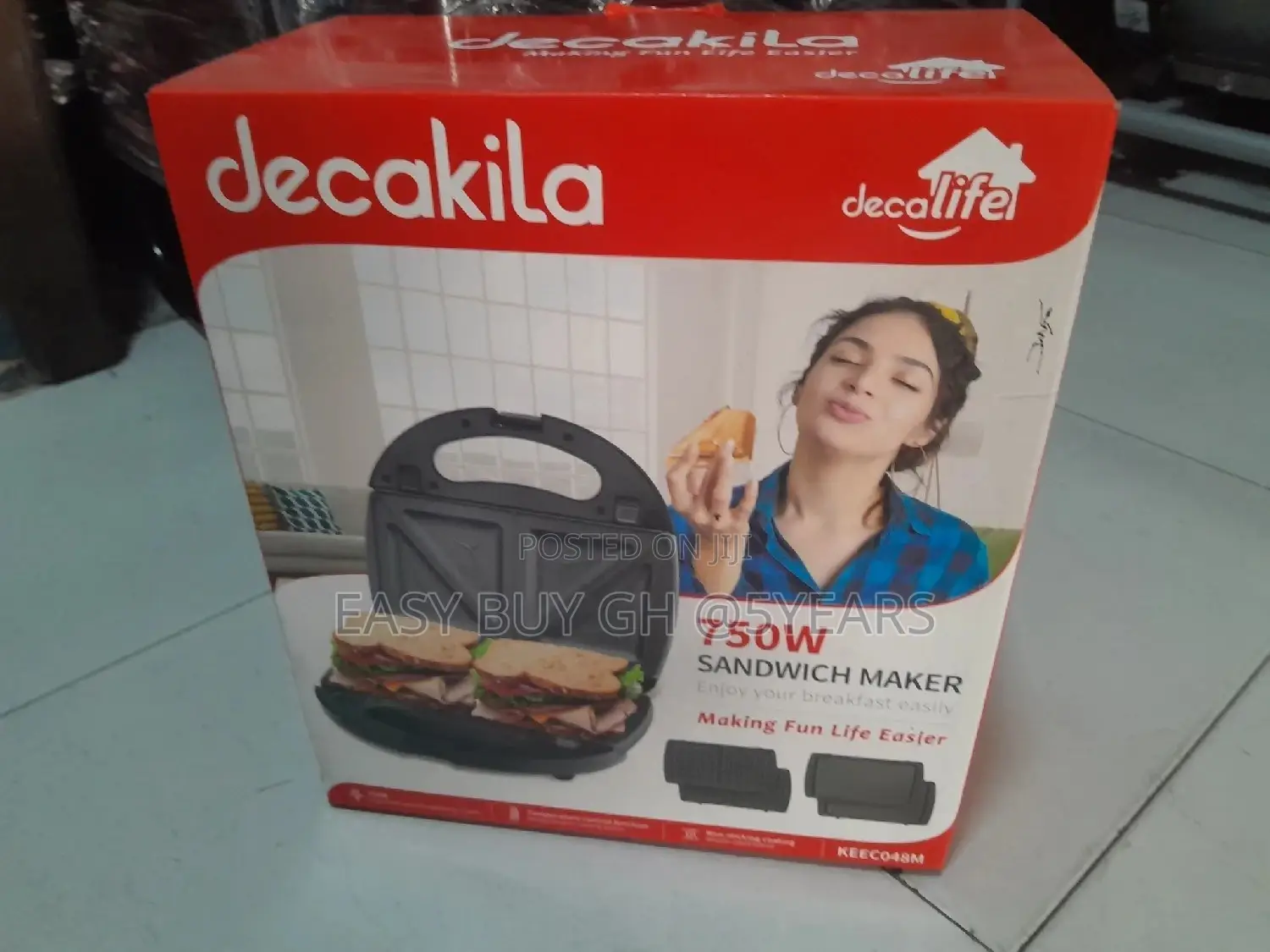 Quality and Affordable Sandwich Maker Decakila