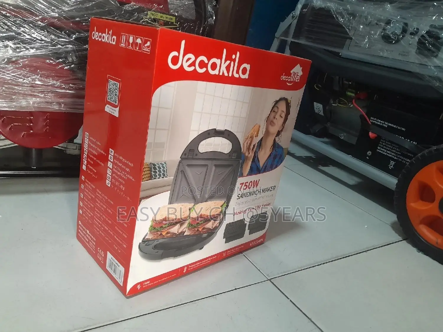 750w Decakila Sandwich Maker Decakila Sandwich Maker