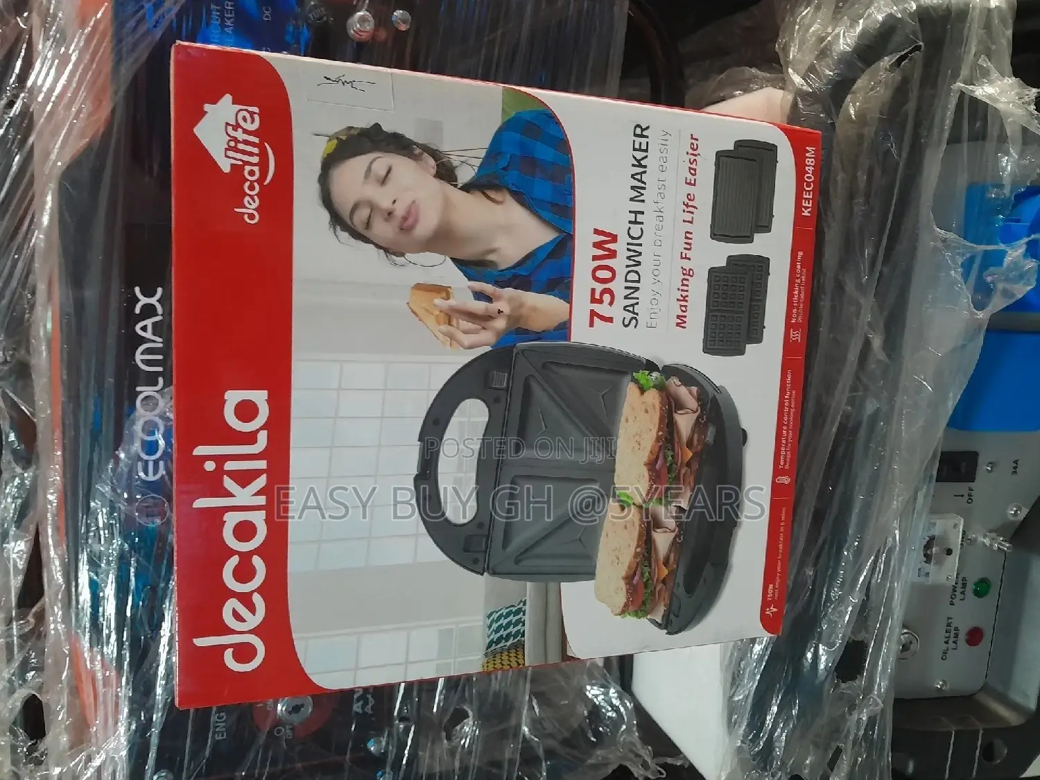 Brand New Quality Decakila Sandwich Maker
