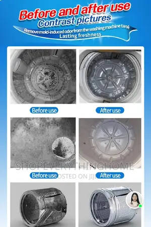 Washing Machine Cleaning Tablets 24pcs/Pack