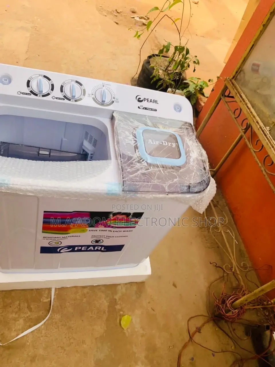 Energy Efficient Pearl 7kg Top Load Electric Washing Machine