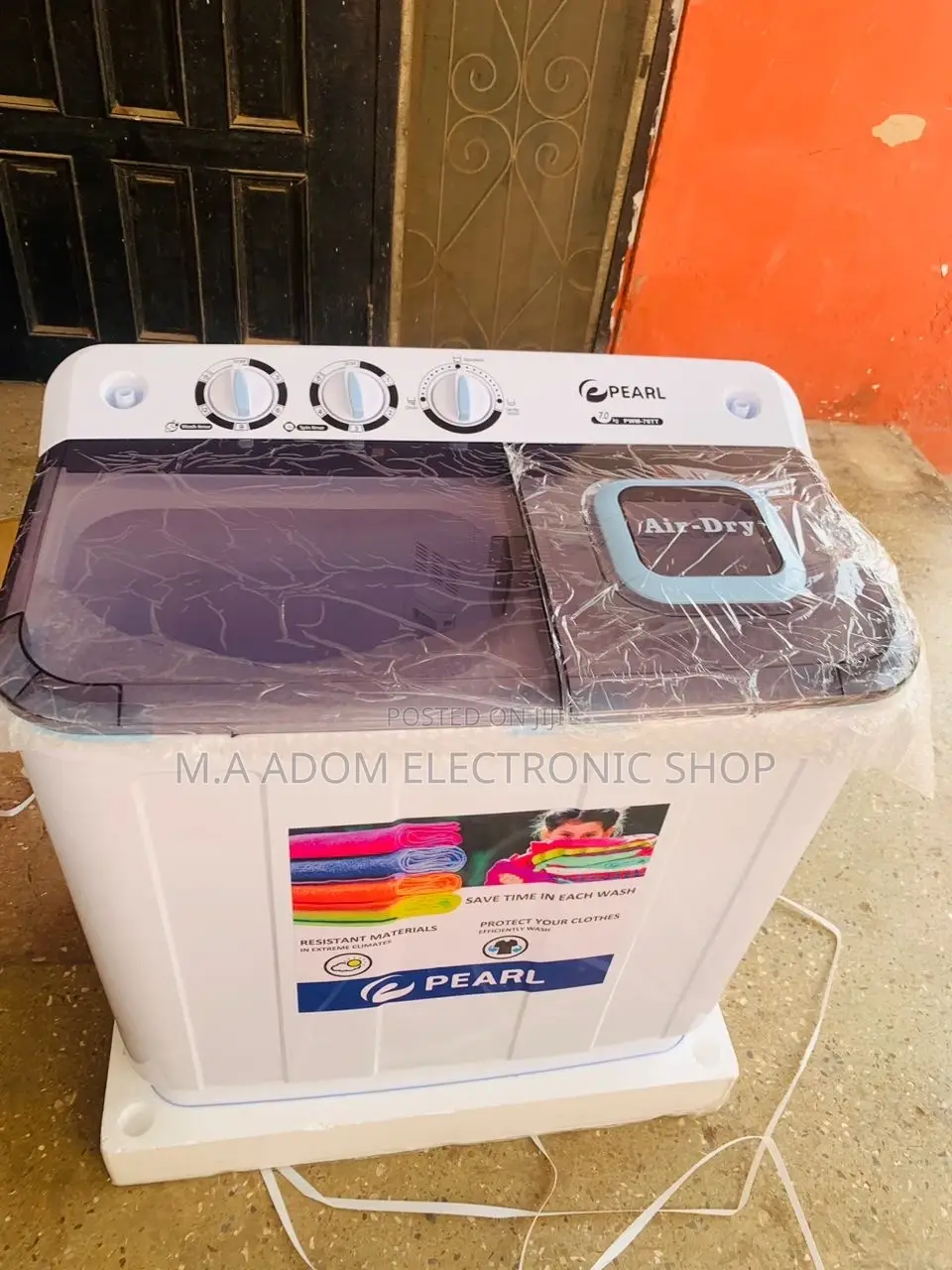 Energy Sufficient Pearl Twin Tap Electric Washing Machine 