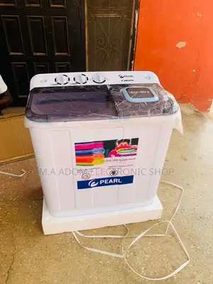 Unique Design Pearl 7kg Twin Tap Electric Washing Machine.