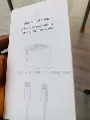 Fresh in Box Type C 3 Pin Charger(White).
