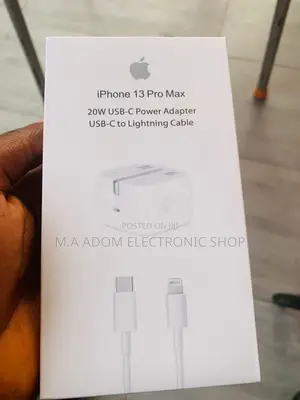 Apple Type C 3 Pin Charger(White)20watt