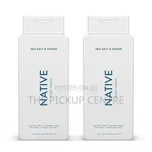 Native Sea Salt Cedar Body Wash 532ml Sea Salt Cedar