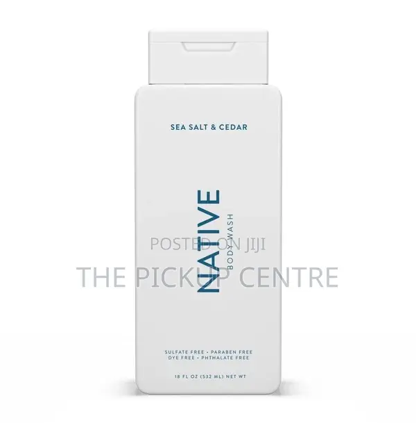 Native Sea Salt Cedar Body Wash 532ml Sea Salt Cedar