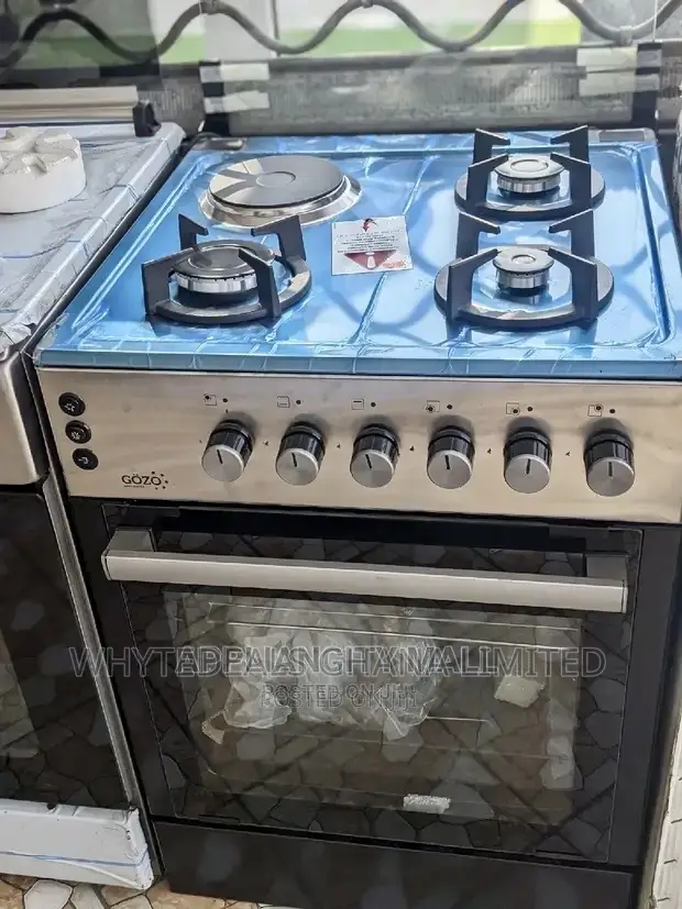 Cooking Made Easy!4 Burner Quality Gozo Gas+Electric Cooker
