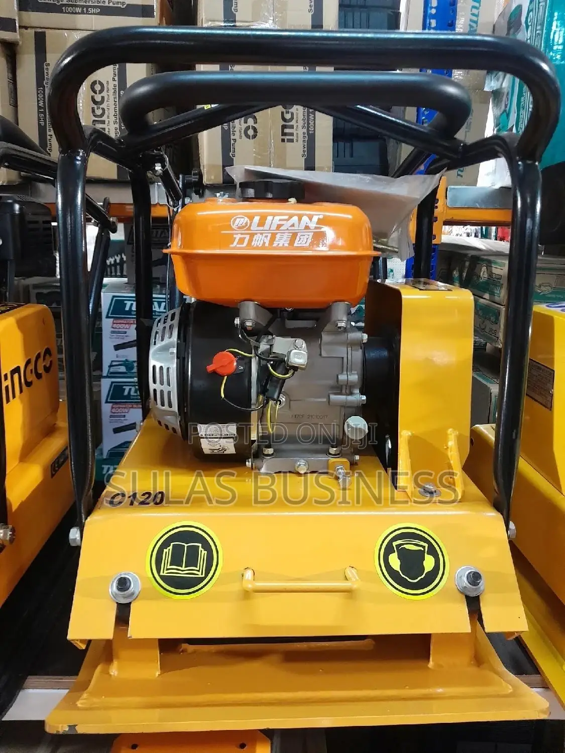 Robin Compactor Plate