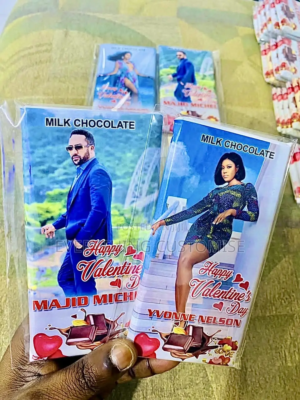 Valentines Customized Chocolate