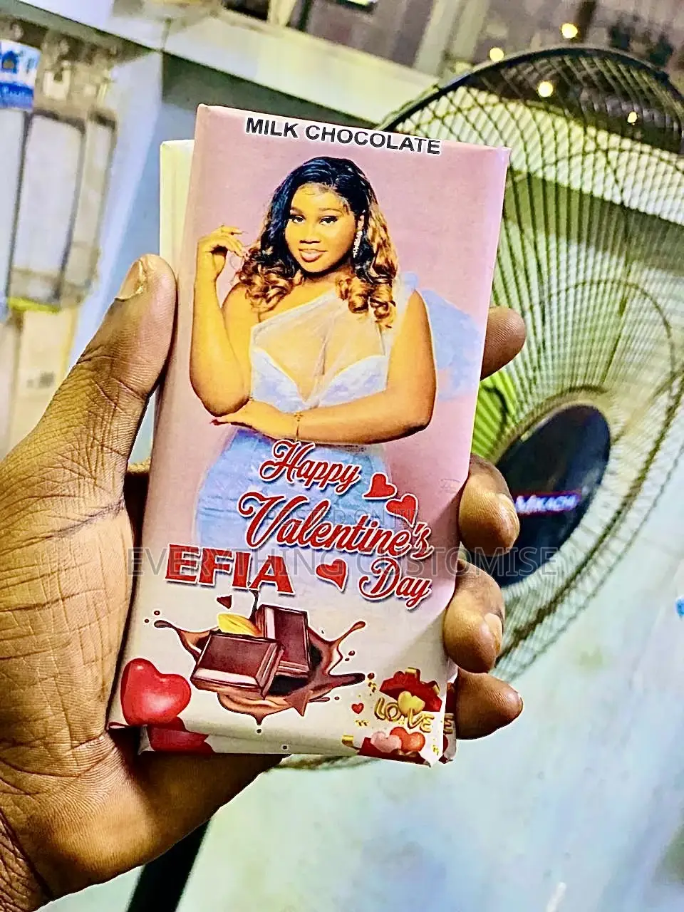 Valentines Customized Chocolate
