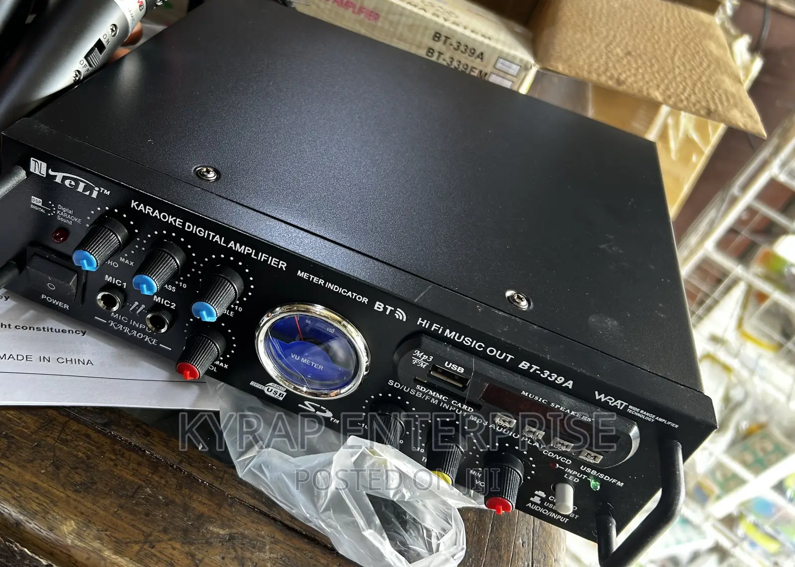 Hifi Stereo Karaoke Amplifier