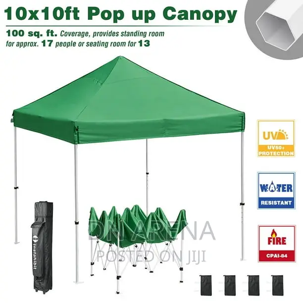 10ft by 10ft Foldable Canopy