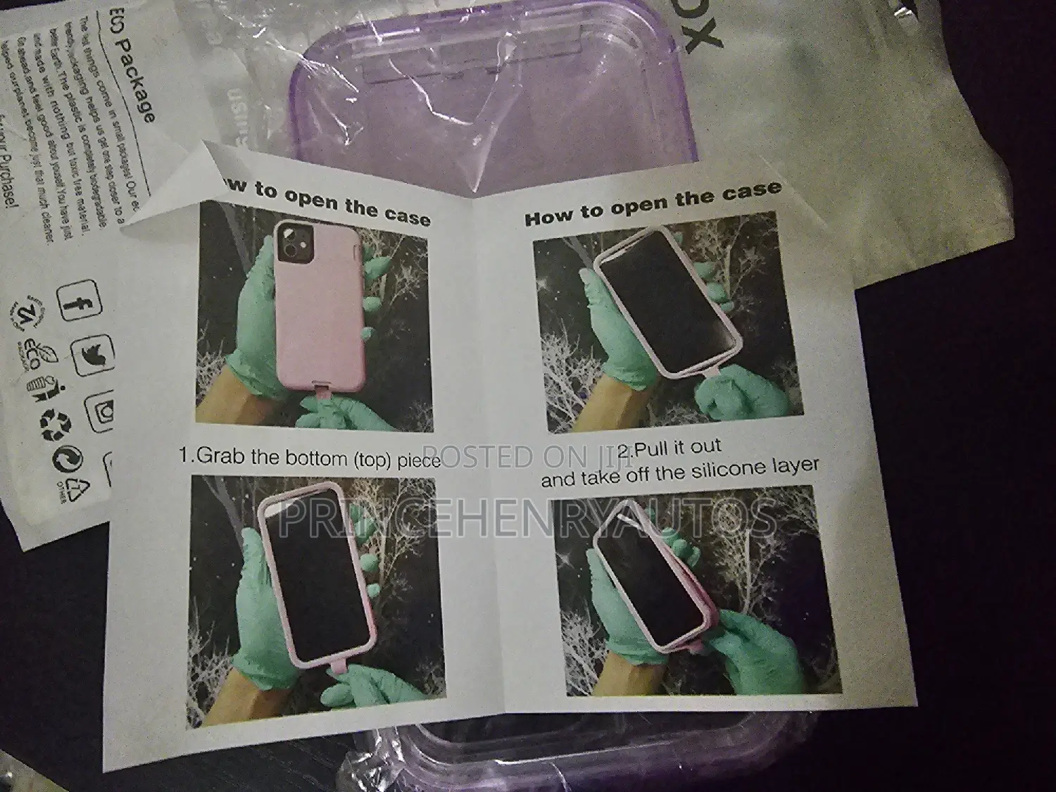 Oribox Heavy Duty Case Compatible With iPhone 13 Pro