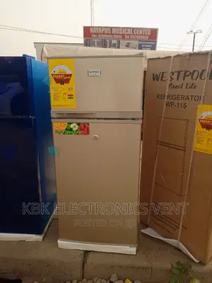 Westpool 95ltr Double Door Refrigerator