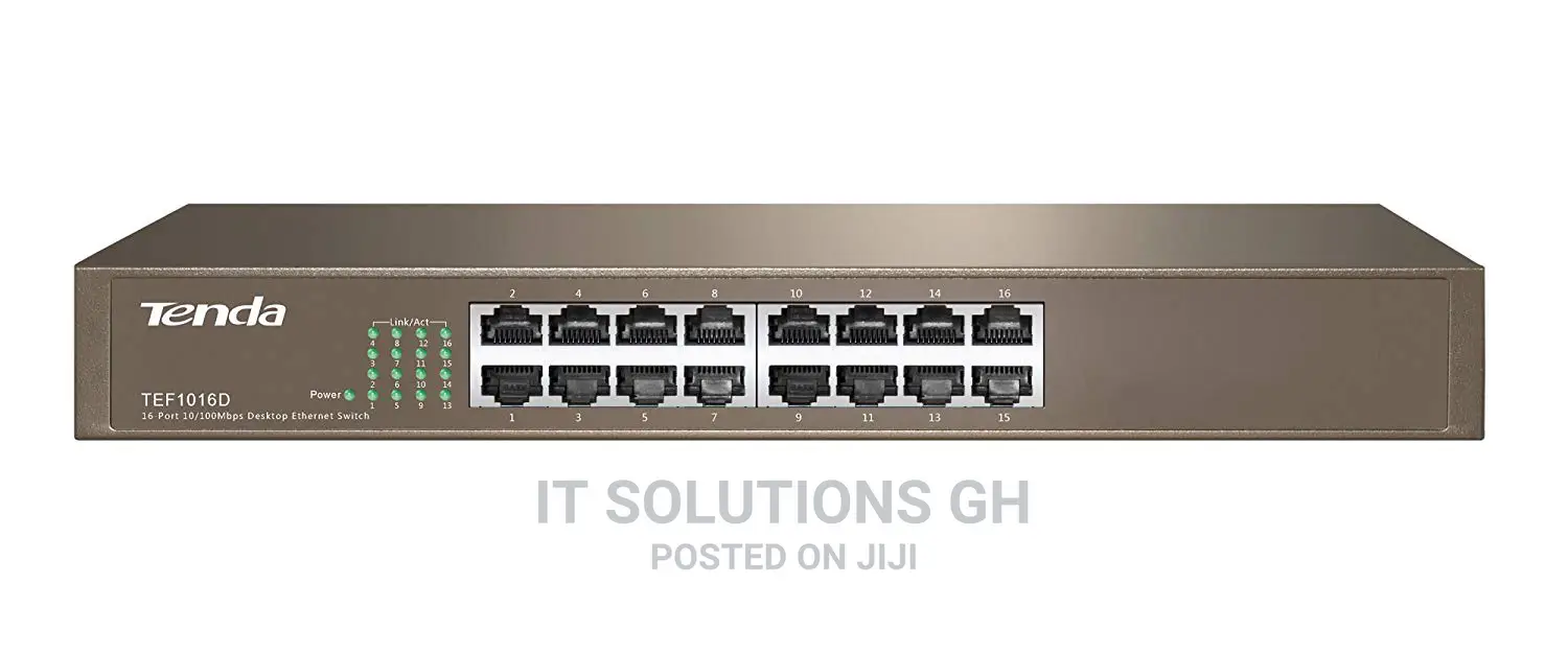 Tenda TEF1016D 16-Port 10/100 Switch