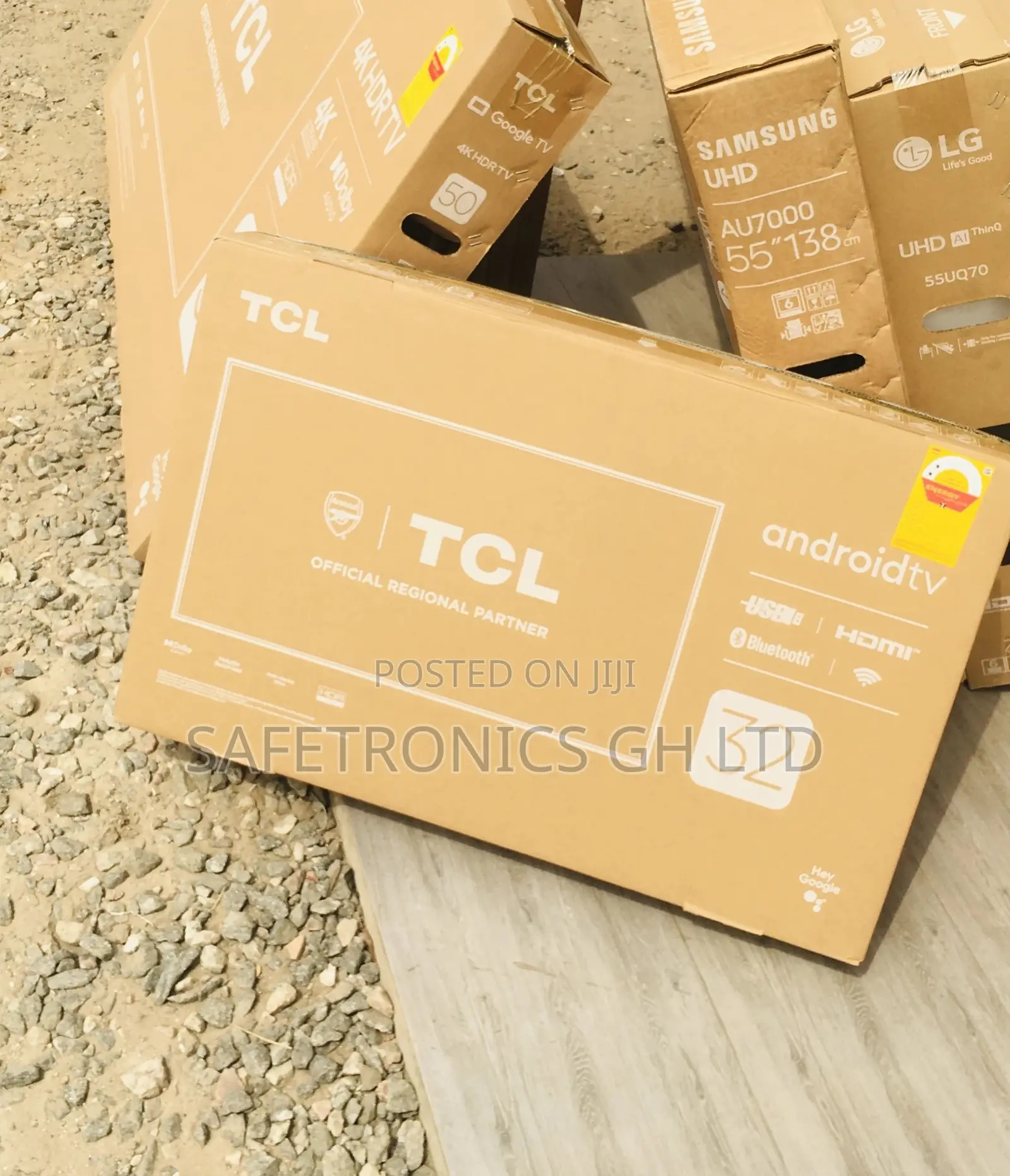 TCL Black Electric 32 Inches Glossy LED S5400A Full HD Tv