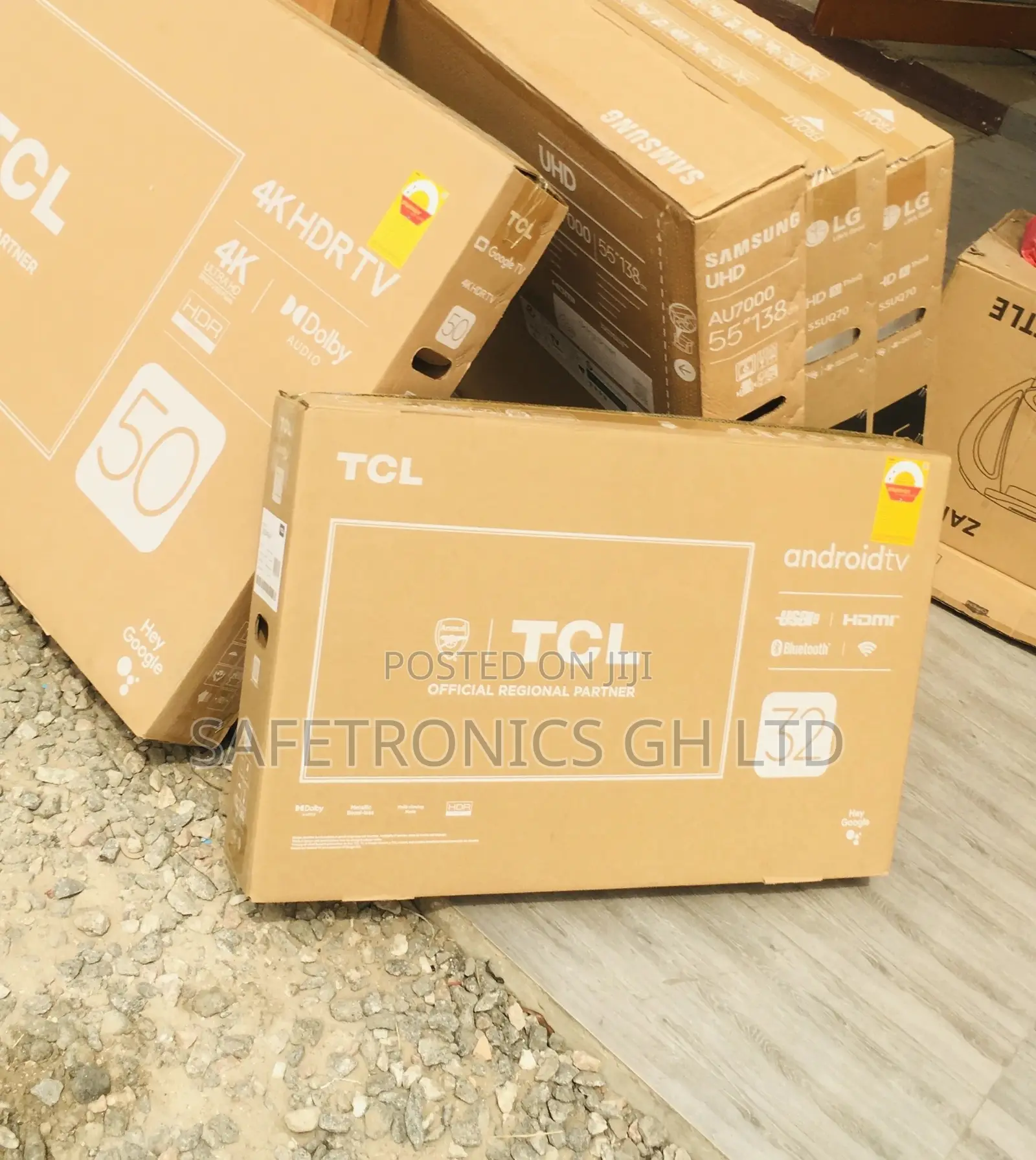 32 Inches Glossy LED Full HD Black Electric TCL S5400A Tv