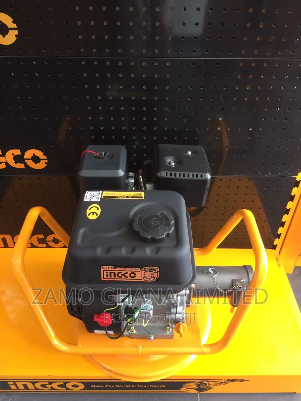 Gasoline Concrete Vibrator(Claw Type) 4.0kw - GVR-2