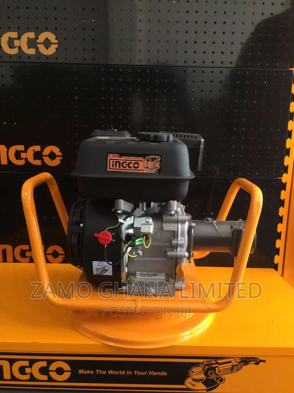 Gasoline Concrete Vibrator(Claw Type) 4.0kw - GVR-2