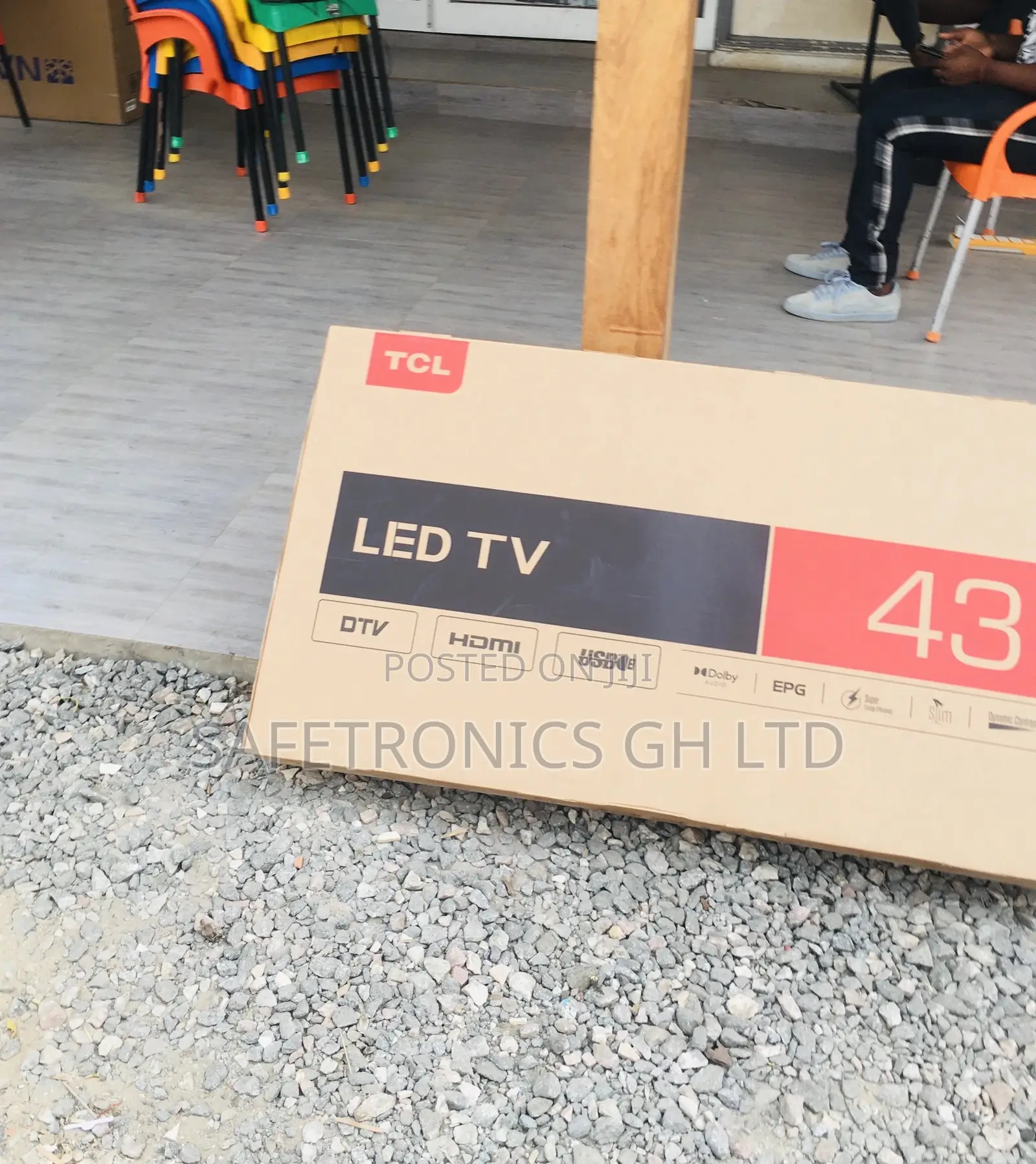 D3200 HDR TCL 43 Inches Full HD Black Electric Glossy LED Tv