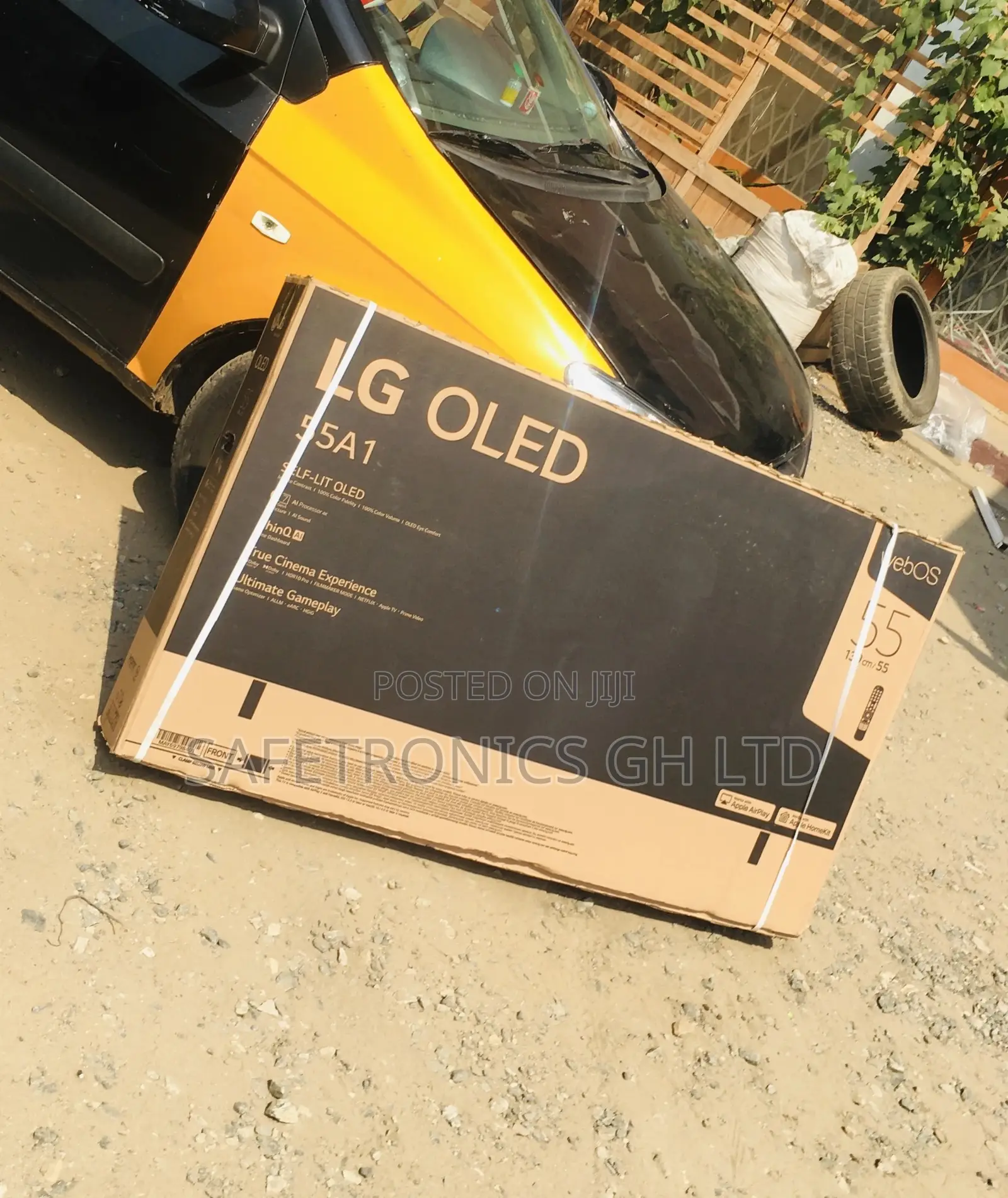 Smart Glossy LG 55 Inches Electric Black A1PVA UHD OLED