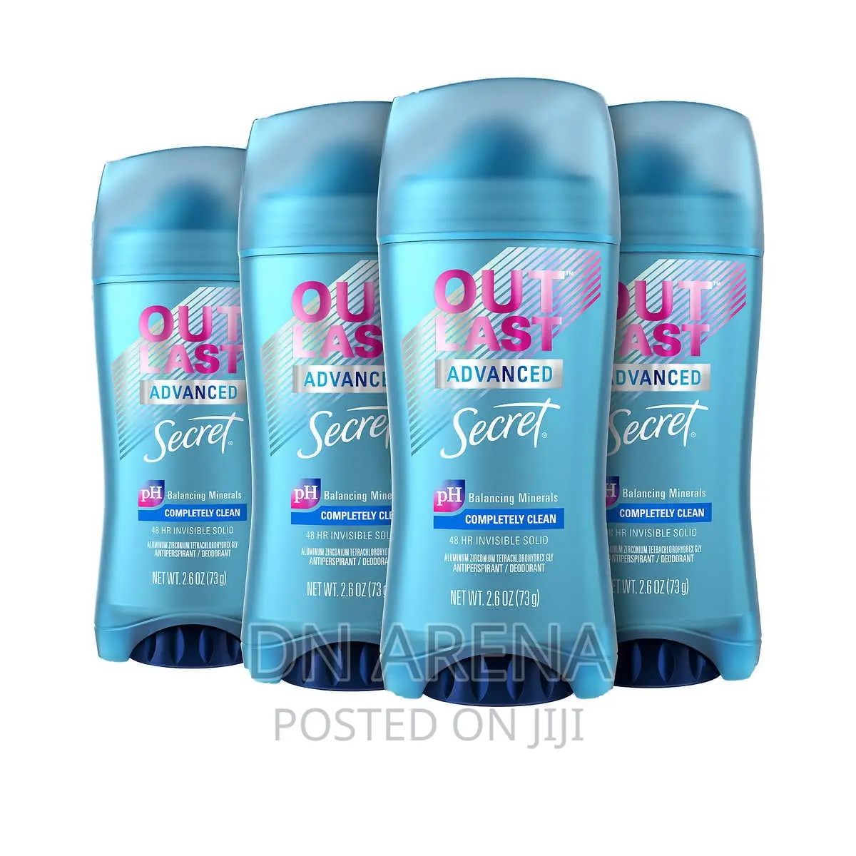 Secret Outlast Advanced Antiperspirantdeodorant 2.6 Oz, 4pc