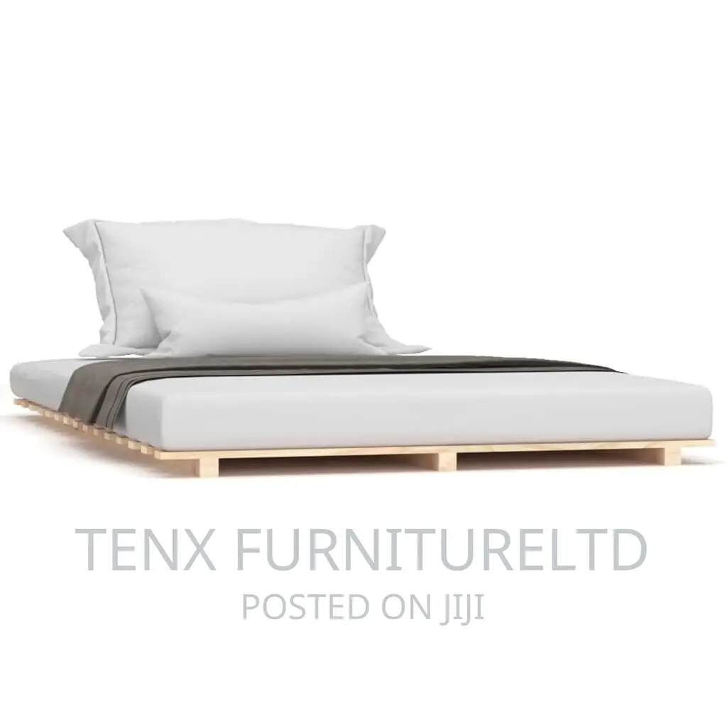 Bed Frame Double (Pine Wood)