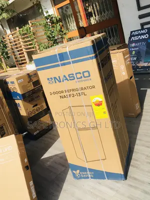 Nasf2-13fl Topfreezer Gray Doubledoor Nasco Fridge