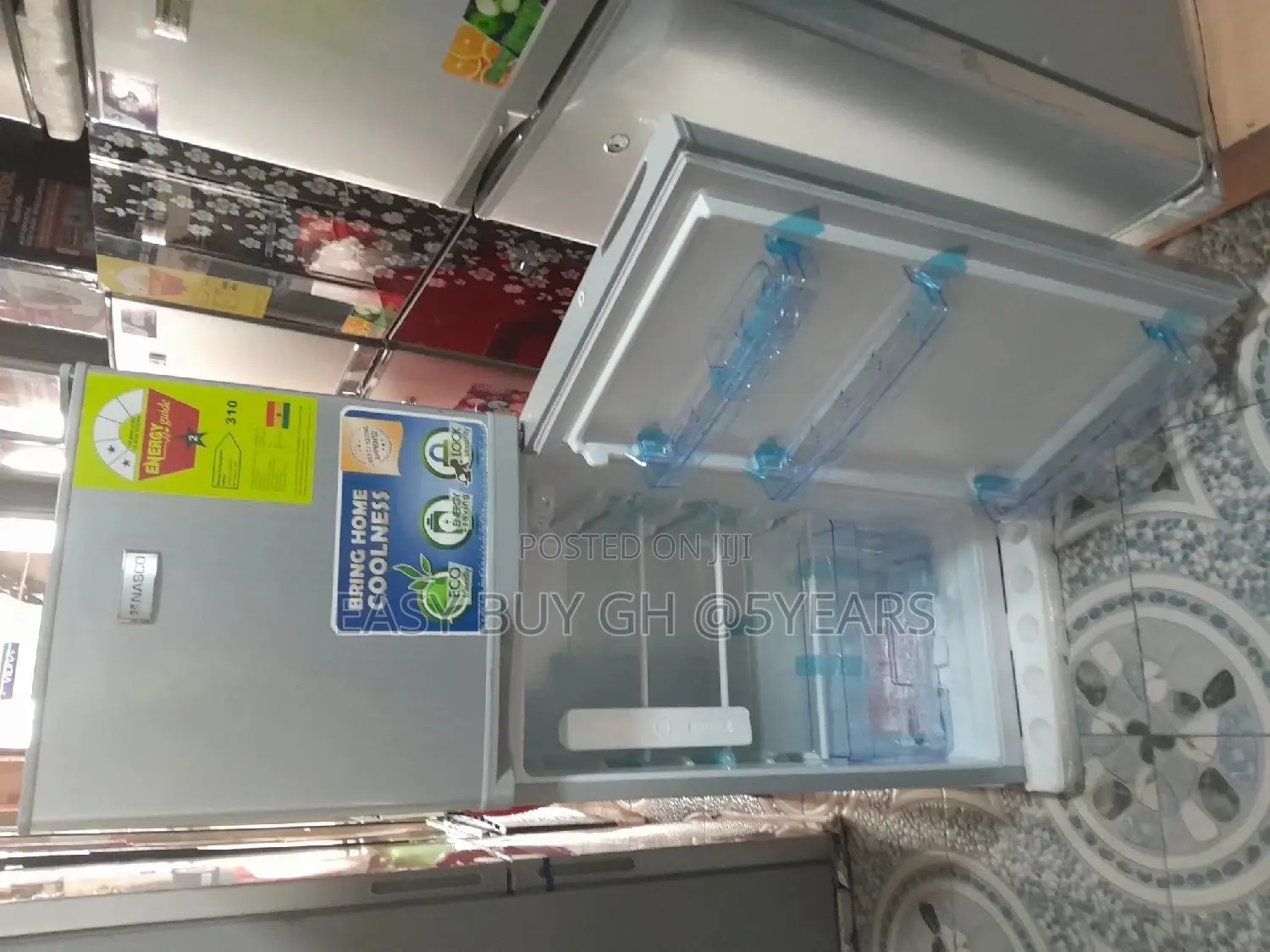 Double Door Refrigerator Nasco Refrigerator 94L