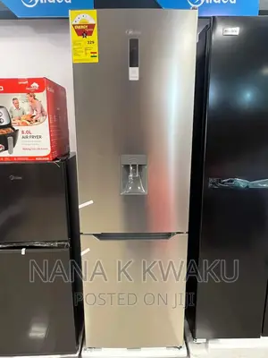 Mdrb424fgf02_midea 302litrs Double Door Fridge/Freezer