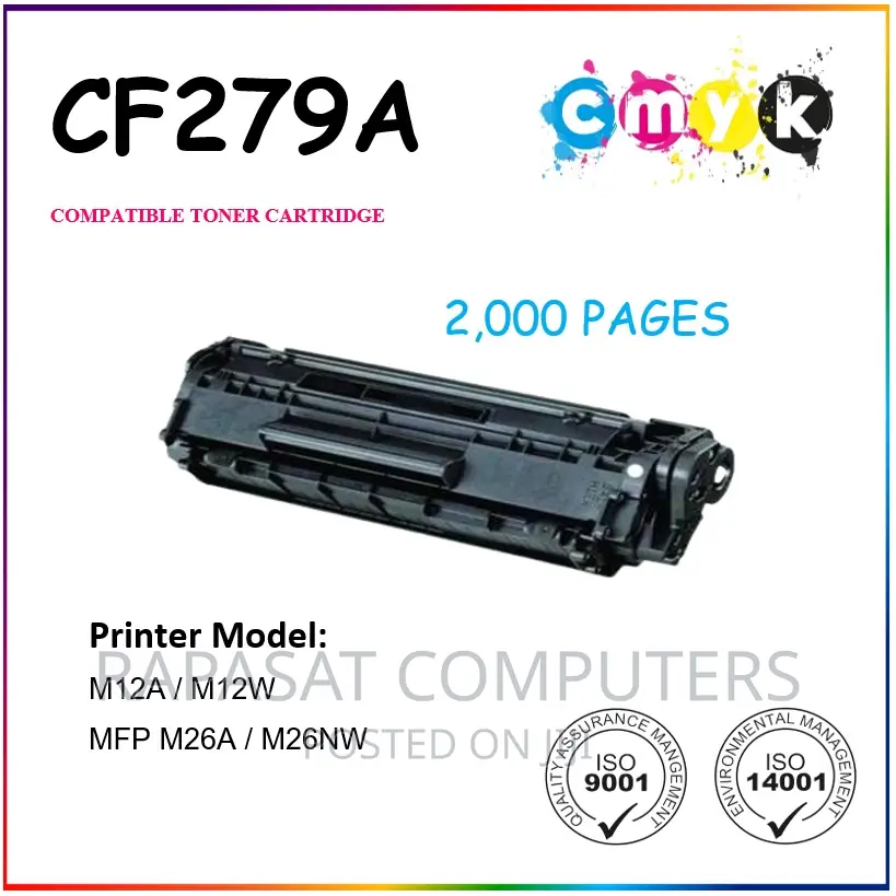 Cmyk 79A (Cf279a) HP Compatible Toner